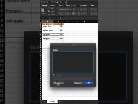 How to delete multiple blank rows in Excel I #excel #excelhacks #exceltips #hindi #exceltutorial