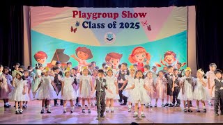Playgroup show 2025 | Excel Academy Dhanmondi Dhaka | School Cultural program