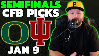 Oregon vs Indiana Picks - College Football Playoffs Semifinals with Kyle Kirms