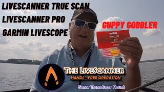 GARMIN LIVESCOPE WITH LIVESCANNER - TOP HAT GUPPY GOBBLER