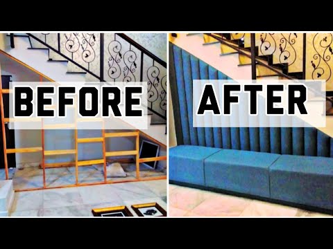 Underneath staircase design for an every day home |YouTube #shorts