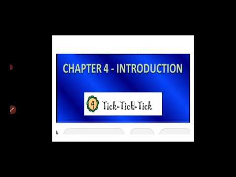 Class 4 Ch 4 Introduction Tick Tick Tick