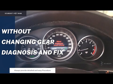 Mercedes Without Changing Gear Diagnostic and Fix