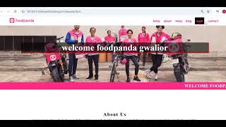#ProjectNo1- foodpandaThat my one project  hashtag#WebDevelopmenthashtag#WebDevelopmentLife hashtag