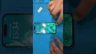 Highlight I Phone 15 Green Screen Replace #LiveMobileRepair #DailyLiveRepair #apple #iphonerepair