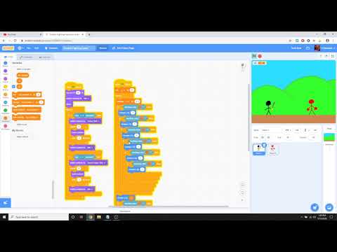Gravity in Scratch