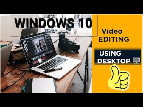 HOW TO EDIT A VIDEO IN WINDOWS10 || EDIT YOUR VIDEO ON DESKTOP EASY TRICKS