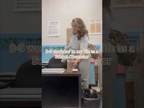 Day in the life of a Middle School Counselor #dayinmylife #schoolcounselor #middleschool