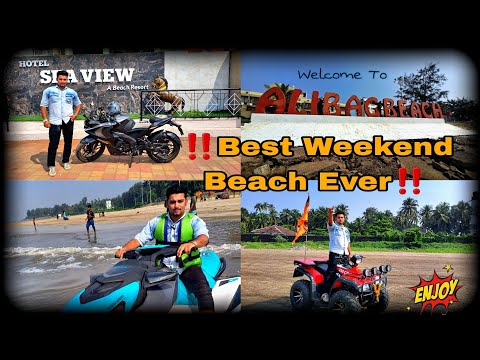 Mumbai To Alibag🏖 [Beach] | RS 200🏍 |🏖Beach Vibes|Sunday Ride😎 | #youtube #subscribe #alibagh #viral