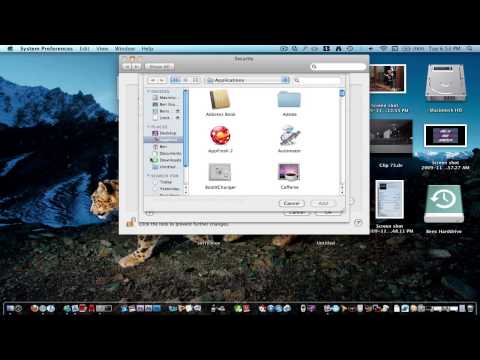 **How To Block Programs From Accesing The Internet- Mac**