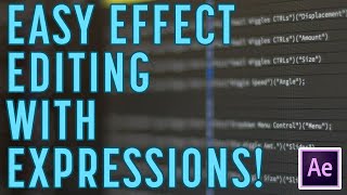 Link Effects Between Compositions For Easy Editing Using Expressions!