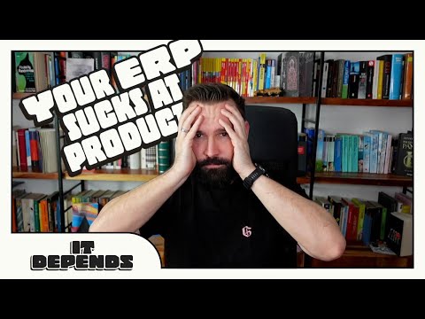 Your ERP sucks at products