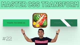 Create Awesome Slice Button Hover Effect using CSS Transform | CSS Master Series in 2020 #22
