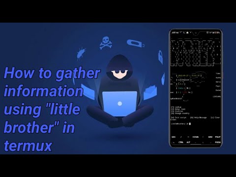 How to gathered information using little brother tool in termux