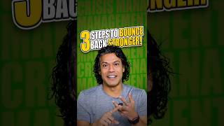 3 Steps to Bounce Back Stronger! 💪 |  Sidd Ahmed