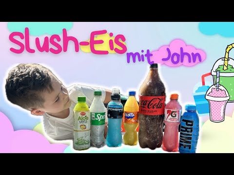 Ich mache Shlush-Eis I John I Cola Explosion