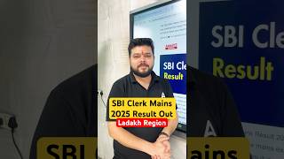 SBI Clerk Mains Result Out Ladakh Region 🤩 #sbi #sbiclerk #sbiclerkresult #shortsfeed