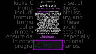Master C# Advanced Collections | Concurrent and Immutable Collections!  #coding #csharp