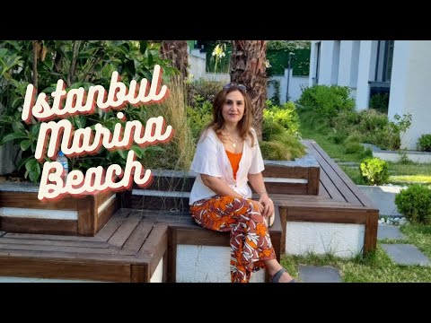 Istanbul Beach with me : Amazing day in istanbul marina beach