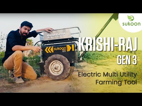 Eco-Friendly KRISHIRAJ GEN 3 - Multi Utility Farming Tool
