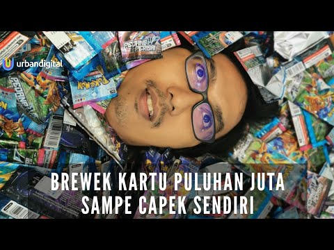 Brewek kartu Pokemon puluhan juta sampe capek sendiri