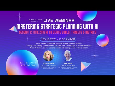 Mastering Strategic Planning with AI : Goals, Targets & Metrics