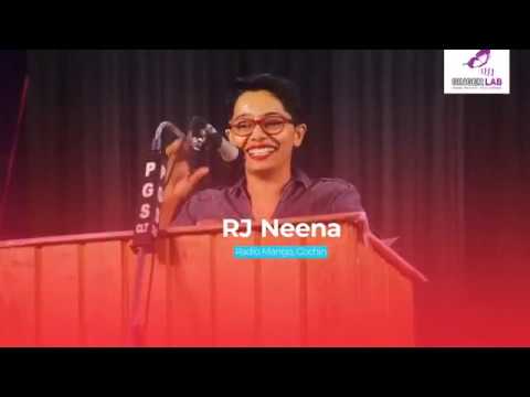 RJ. Neena Speeking in Gingerlab Event | Do flowers fly?