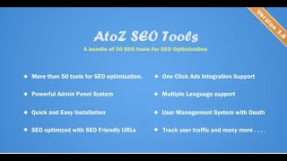 AtoZ SEO Tools - Search Engine Optimization Tools By Rainbowbalaji