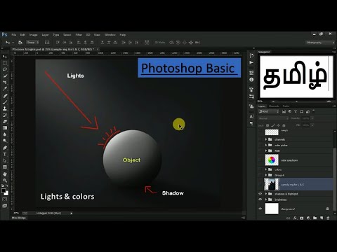 Photoshop basic for beginners in Tamil | part 1