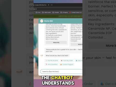 Voiceflow Chatbot in Action: Order Tracking for 6-Figure Skincare Brands  #aichatbot