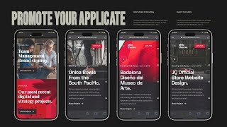 Mobile App Launch Promo Video - After Effects Template
