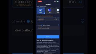 Bitcoin Mining App Withdraw (30,000 Sats) #bitcoin #mining #withdraw