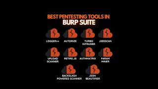 Best Pentesting Tools In BURP SUITE || #Short