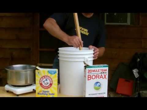 DYI Homemade Laundry Soap