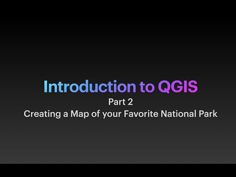 QGIS Introduction Part 2