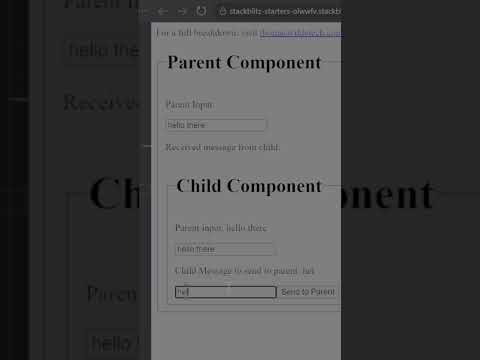 Angular Component Communication | Input Output | #angular