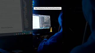 Top 3 Websites for Frontend Developers #coding #fronend #webdevelopment #shorts