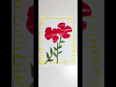 Flawer Painting #Flawer #painting #drawingideas #paperdrawing