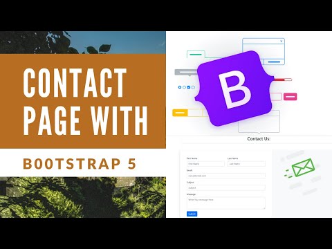 Bootstrap 5 Contact page with Html & Bootstrap 5 | Code Breakers