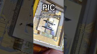 Inside a Photonic Integrated Circuit module from Infinera