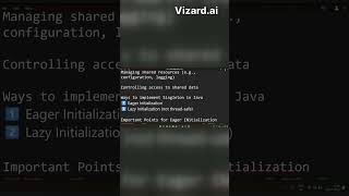 #EagerInitialization in Singleton Pattern #javashorts #javadesignpatterns #mjbackendbootcamp #faang
