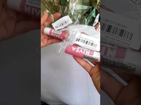 unboxing NIVEA SOFT ROSE | lipbalm | winter lip care | darazhaul #nivea #nivealipbalm #daraz #shorts