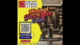 Minimal Class Office Cabin – Smart & Elegant Workspace Design