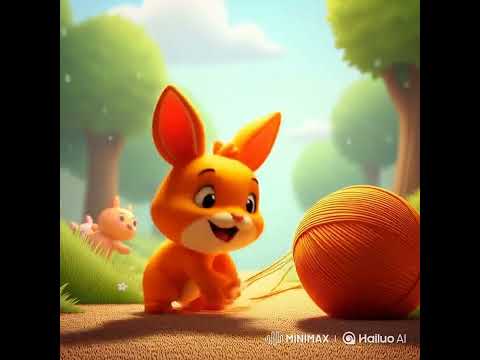 a cute bunny - free trial using Vrew & Hailuo #vrew #hailuo