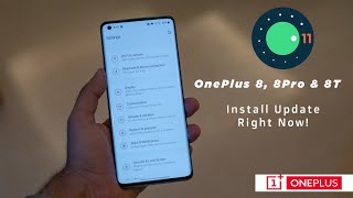 Android 11 - Install Stable OxygenOS 11 Update on OnePlus 8, 8 Pro, and 8T
