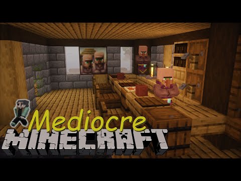 We Build a Bar! Cleric Villagers! Bastion Raiding Like a Champ! | Mediocre Minecraft s03e11