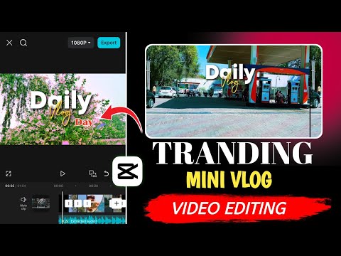 Mini Vlog Video Editing Capcut Template | Instagram trending mini vlog editing kese kere |