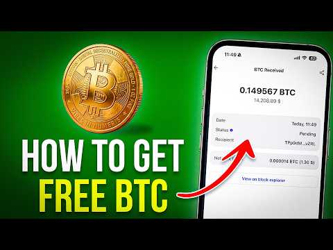 FREE BTC for Beginners 🇺🇸Best Safe & Legit Ways to Earn Free BTC (USA Guide)