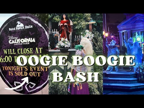 Sold Out Opening Night of Oogie Boogie Bash 2023 | New Characters, Food & Parade | The Daphne Show
