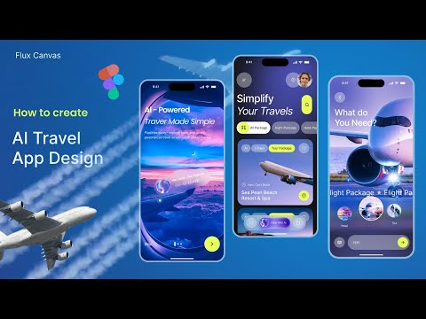 Design an AI-Powered Travel App in Figma | UI/UX Prototyping Tutorial ✈️🌍